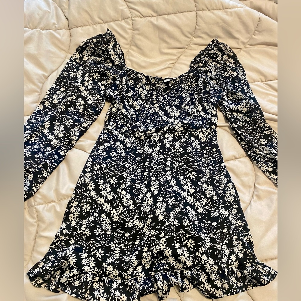 Lush Floral Dress Size Medium